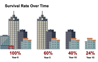 Survival Rate Over Time